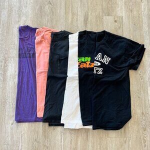 Mens Bundle of 6 Short Sleeve Tshirts - L